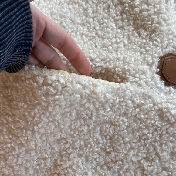 7 for all mankind toggle teddy coat - Picture 10 of 17